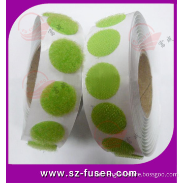 Eco Friendly Round Shaped Velcro Adhesive Tapes